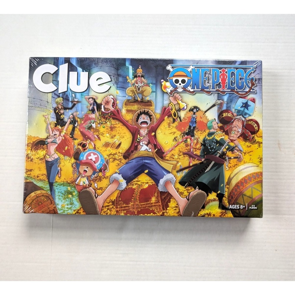 One Piece Clue Board Game Sealed Hasbro USAopoly Anime Shonen Jumpโ